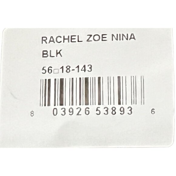 Rachel Zoe Nina Cat Eye Sunglasses in Black with Croc Skin Case